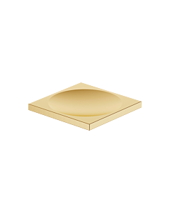 Dornbracht Mem soap holder 84410780-28 standing model, projection 120 mm, brushed brass