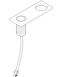 Dornbracht piezo actuator Poggenpoh 04100100300-57 ruthenium