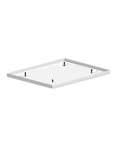 Dornbracht plaque de recouvrement Big Rain 04110211302-86 acier inoxydable, mat