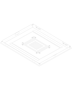 Dornbracht cover RainSky E 04110211303-85 stainless steel, polished