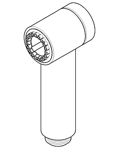 Dornbracht hand shower 04121106500-00 chrome