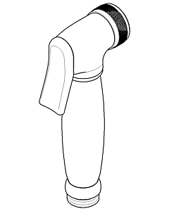 Dornbracht Handbrause platin matt 04121109000-06 04121109000 36,5 x 62 x 139,5 mm platin