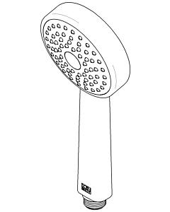 Dornbracht shower 1S (DB logo) 04121113101-00 chrome