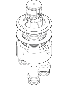 Dornbracht housing thermostat tub 0417010420090 raw
