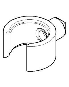 Dornbracht fourchette douchette 04172002000-00 chromé