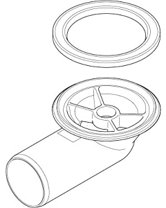 Dornbracht contrôle du boîtier 0417850090090 brut