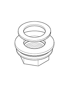 Dornbracht counter screw connection G 3/4 0423100110190 50 x 50 x 10