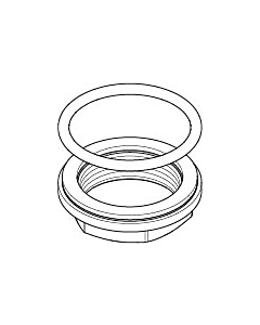 raccord vissé Dornbracht compl. M34x0423100410090 100x70x10