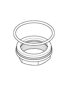 Dornbracht Drain mounting kit 0423100440390 SPARE PARTS 04231004403 M34 x 2000
