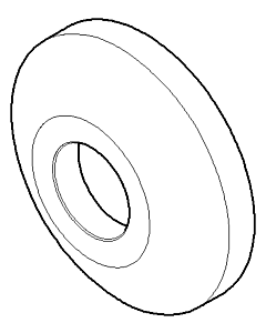 Dornbracht Ros. Schub, m. Gleitring vc 04270100300-00 x 15 mm Chrom