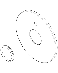 Dornbracht Ros. EHM encastré 04279550002-00 LOOK chromé