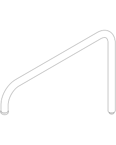 sortie Dornbracht 04282210120-00 04282210120 447,5 x 30 x 297 mm chromé