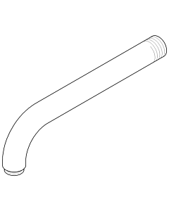 Dornbracht SPOUT L=170 mm - platinum 04282211510-06 matt platinum