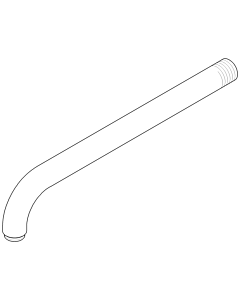 Dornbracht AUSLAUF L=250 mm - platin 04282211710-06 matt