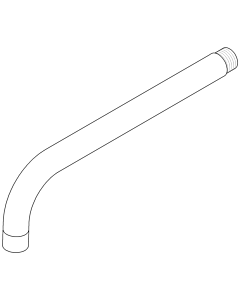 Dornbracht AUSLAUF 23 x 1 x 250 mm A 04282213210-06 290 x 90 x 25_platin matt