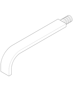 Dornbracht outlet WT wall MEM -L 24 04282214810-06 matt platinum