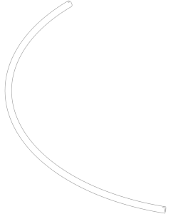 Dornbracht Rohrbogen 04282223500-00 chrom