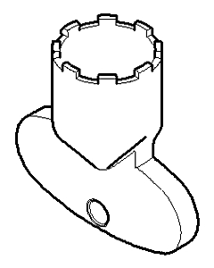 Dornbracht Schluessel für Cache TT 0430090280190 roh