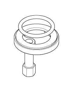 Dornbracht mounting kit WT 0430110386490 raw
