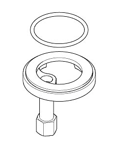Dornbracht mounting kit 0430110387490 raw