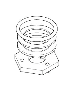 Dornbracht mounting kit SPT-UTB 0430110387990 raw