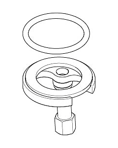 Dornbracht mounting kit Circle 0430110389290 SPARE PARTS 04301103892 D 52 x 57 mm