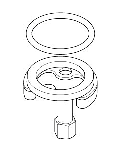 Dornbracht mounting kit 0430110859790 raw