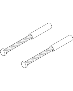 Dornbracht screws M8 x 100 with sleeve 0430301530090 raw