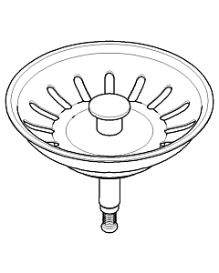 Dornbracht plug el. waste set 04312006400-86 matt stainless steel
