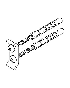 Dornbracht square mounting kit 0517207050090 05172070500 100 x 10 x 100 mm