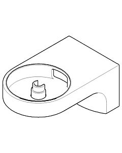 Dornbracht wall bracket lamp 05179650500-00 chrome