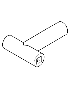 Dornbracht Halter PH m.Deckel Innen 05179756201-00 chrom