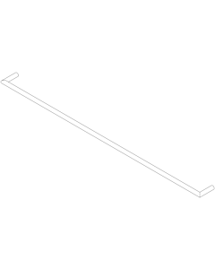 Dornbracht tube with mount 05282262300-00 chrome