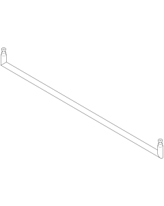 Dornbracht Halter for shelf 05282262400-00 chrome