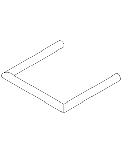 Dornbracht tube with mount 05282262500-00 chrome