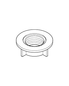 Dornbracht écrou FIL 24/19 queue-S 08101051790 45x45x15