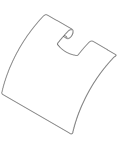 Dornbracht couvercle PH 081102508-00 081102508 120 x 110 x 22 mm chromé