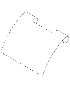 Dornbracht couvercle porte-papier chromé