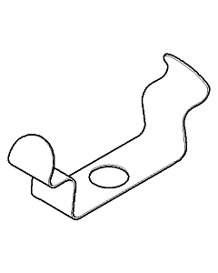 clip à ressort Dornbracht 08160250090 brut