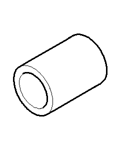 Dornbracht Huelse D14x10x23,5 081720624-00 x 19,50 mm Chrom