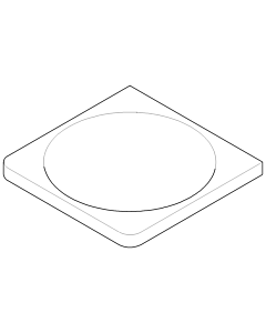 Dornbracht soap dish wall 081771558-00 chrome