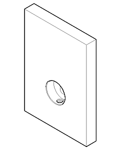 Dornbracht Wandhalter Duschgarnitur 081773505-00 chrom