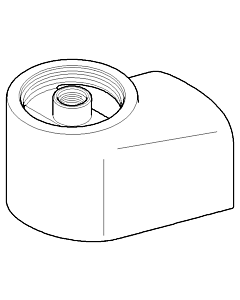 Dornbracht support mural lumière 081790511-00 chromé