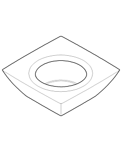Dornbracht Halter Leuchte 081791557-00 chrom
