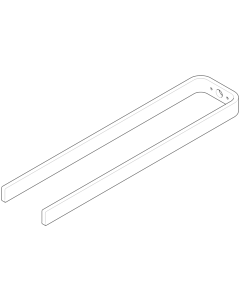 Dornbracht tige porte-serviettes 081792561-00 chromé