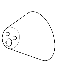 Dornbracht support mural lumière 081794505-00 chromé