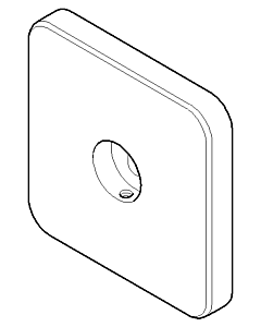 Dornbracht Wandhalter Duschgarnitur 081796507-00 chrom