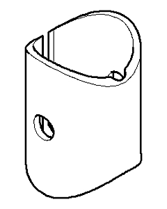 Dornbracht guide sleeve slider 08184053290 raw