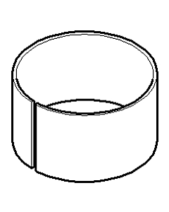 Dornbracht guide sleeve 08184054590 raw