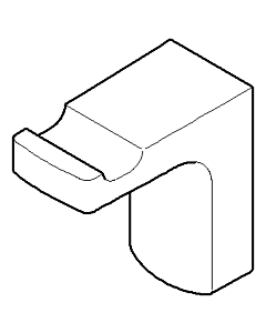 Dornbracht crochet 40 mm CULT 081860523-00 chromé